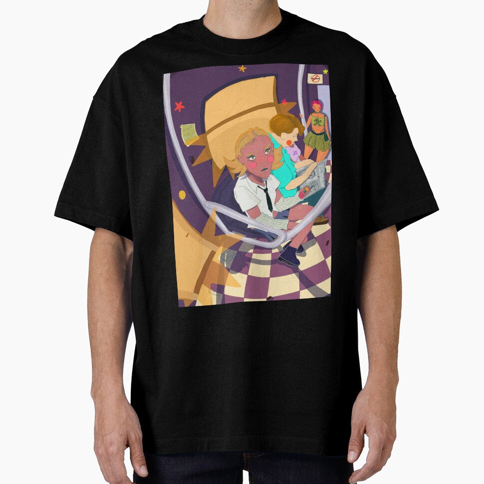 Cyber Subway y2k by notveryrea1 - Adult & Kids T-Shirts, Sweatshirts & Hoodies apparel design preview 1