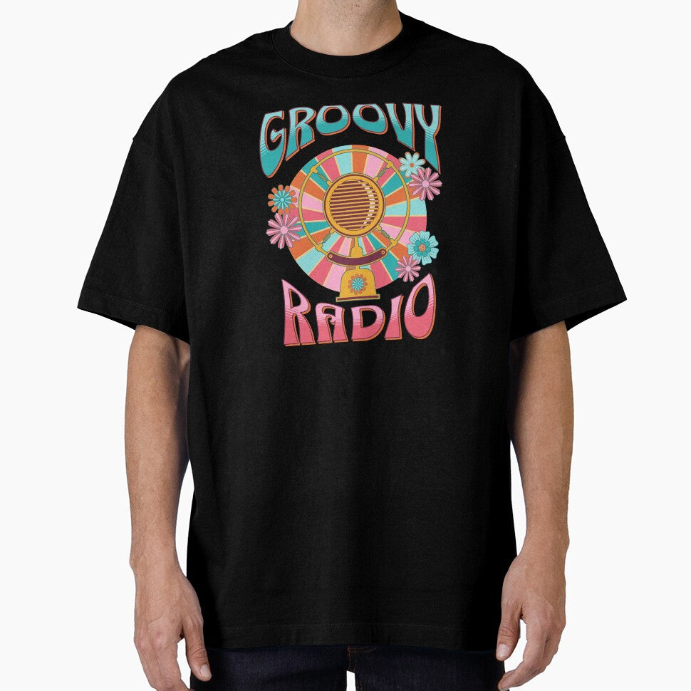 Groovy Radio by ALesterDesign - Adult & Kids T-Shirts, Sweatshirts & Hoodies apparel design preview 1
