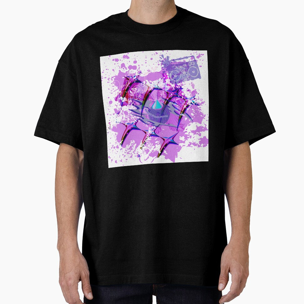 Pastel Cyber Chase by Tyler Livermore - Adult & Kids T-Shirts, Sweatshirts & Hoodies apparel design preview 1