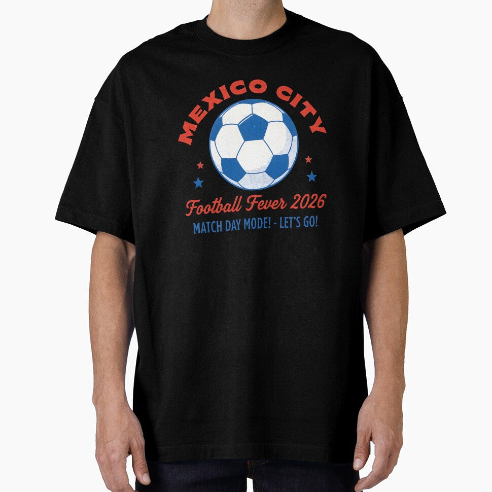 Mexico City 2026 Football Soccer by HowToCanadian - Adult & Kids T-Shirts, Sweatshirts & Hoodies apparel design preview 1
