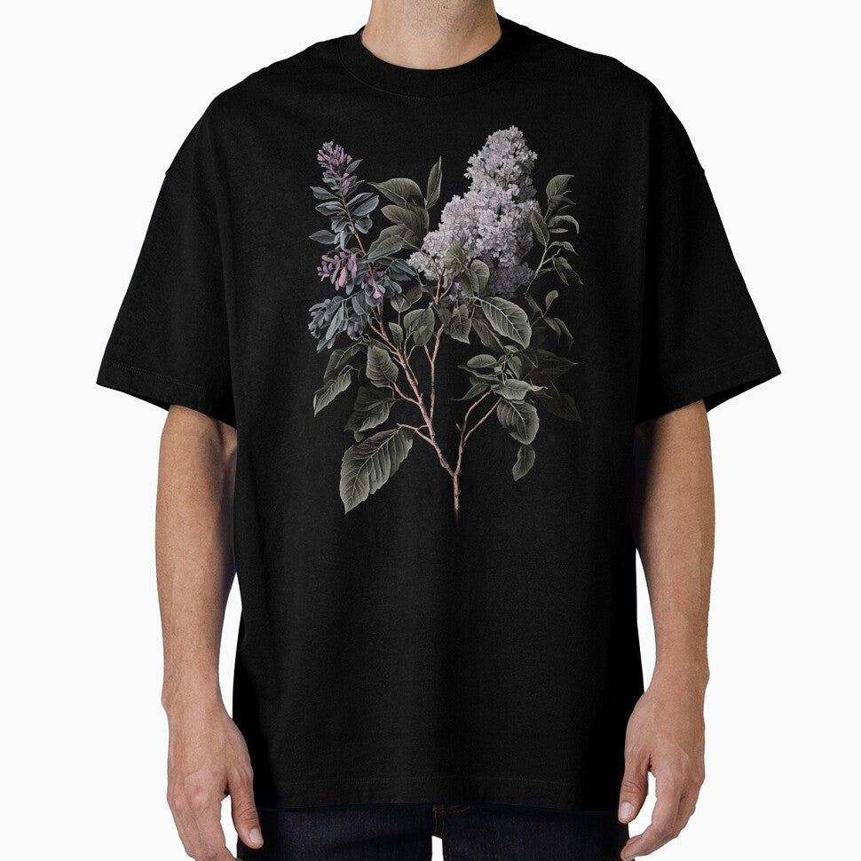 Victorian Lilac Flower by Enyr - Adult & Kids T-Shirts, Sweatshirts & Hoodies apparel design preview 1