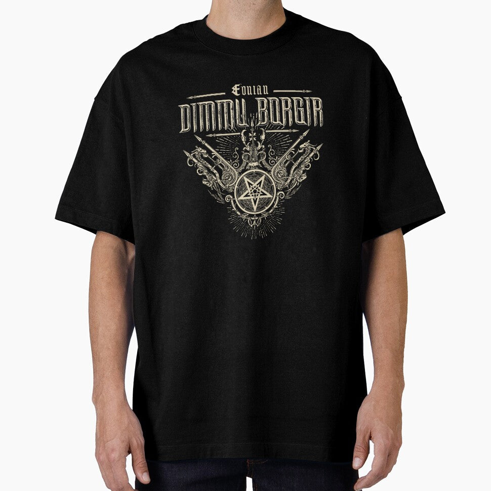 Tropical Dimmu aBloom Borgir Symphony Band by Sheldon - Adult & Kids T-Shirts, Sweatshirts & Hoodies apparel design preview 1