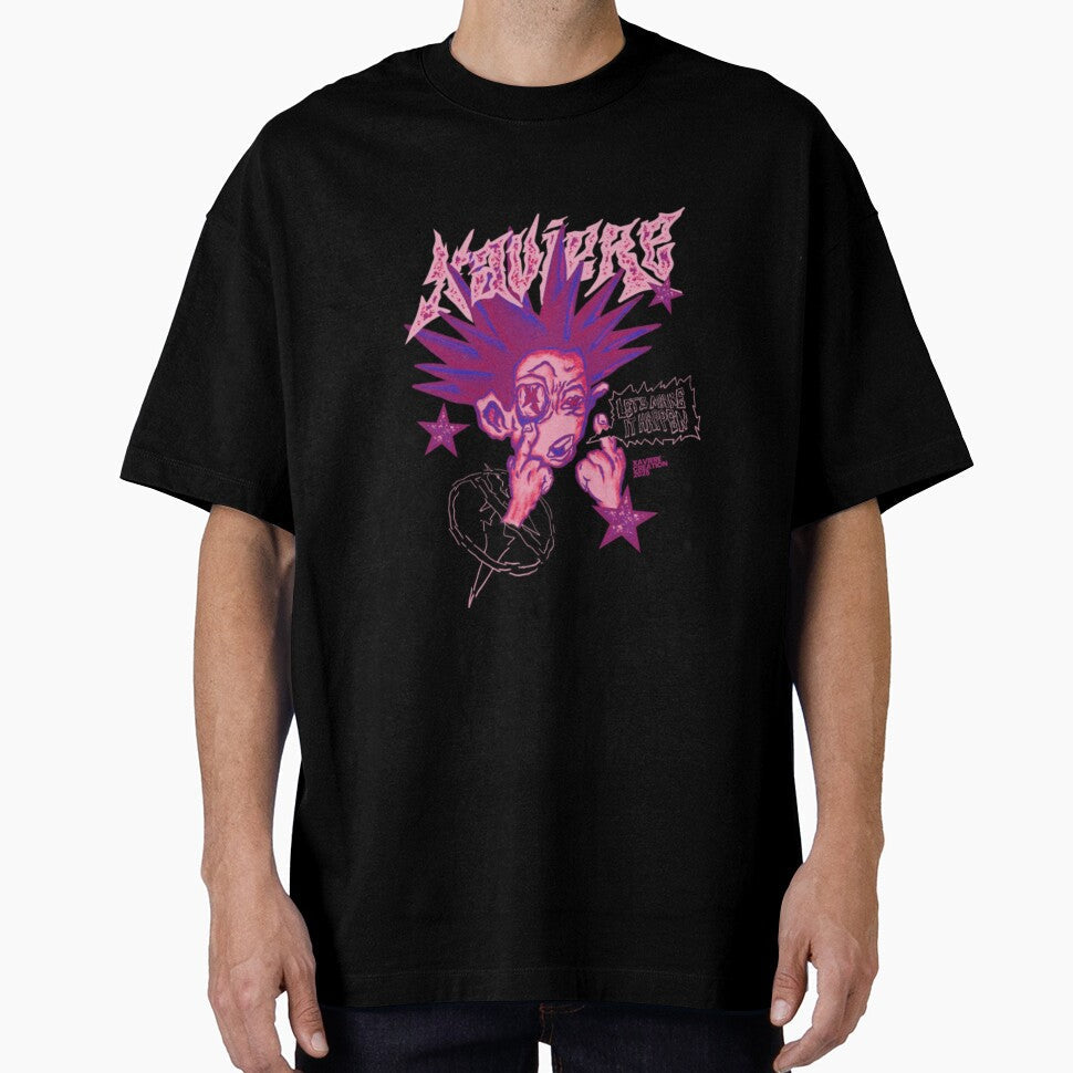 Revenge Punk Spiky Cartoon Character by CraftdLibrary - Adult & Kids T-Shirts, Sweatshirts & Hoodies apparel design preview 1