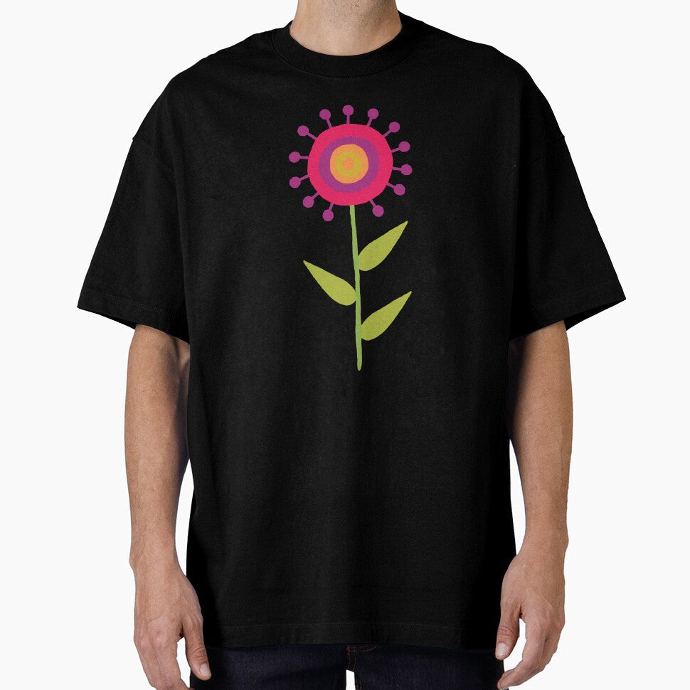 Groovy Abstract Flower by Zia Frazier - Adult & Kids T-Shirts, Sweatshirts & Hoodies apparel design preview 1