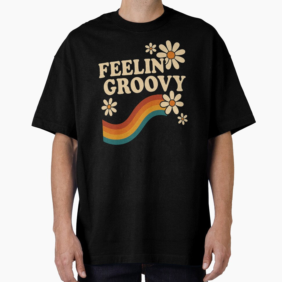Good Energy Retro Sun Waves Vibes by Design_Your_Day - Adult & Kids T-Shirts, Sweatshirts & Hoodies apparel design preview 1