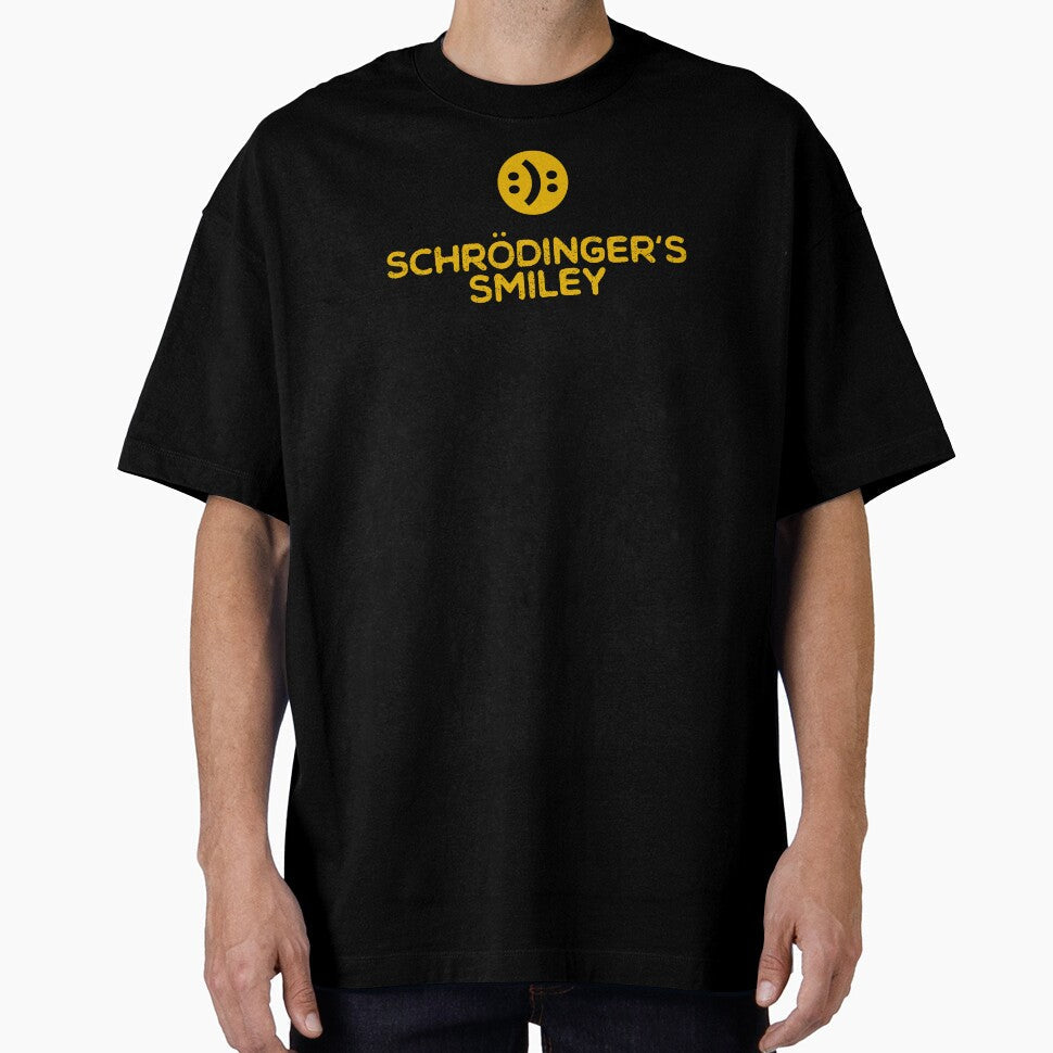 Schrodinger's Smiley by ambaart - Adult & Kids T-Shirts, Sweatshirts & Hoodies apparel design preview 1