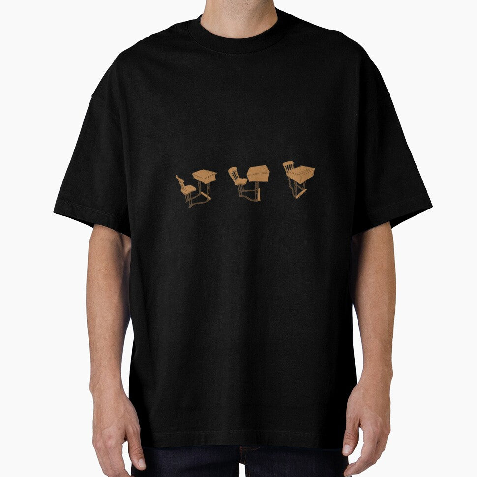 Antique old school desks by vixfx - Adult & Kids T-Shirts, Sweatshirts & Hoodies apparel design preview 1