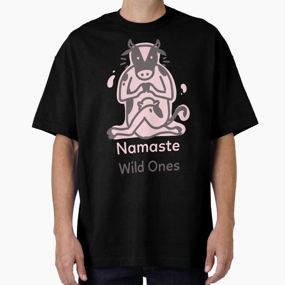 Namaste Wild Ones by SarcasticTeez - Adult & Kids T-Shirts, Sweatshirts & Hoodies apparel design preview 1