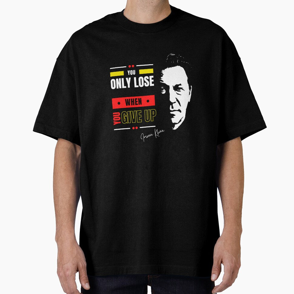Imran Khan Qoute by Trendi-Design - Adult & Kids T-Shirts, Sweatshirts & Hoodies apparel design preview 1