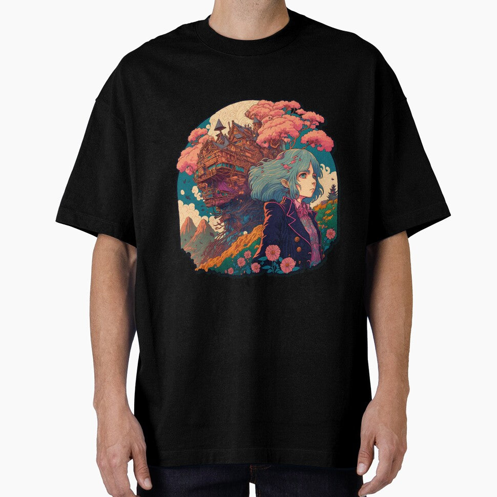 A Howl's Castle by Syiavri - Adult & Kids T-Shirts, Sweatshirts & Hoodies apparel design preview 1