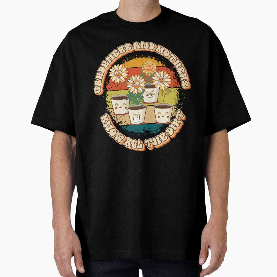 Mothers day plant mommy mama lover groovy Funny - Adult & Kids T-Shirts, Sweatshirts & Hoodies apparel design preview 1