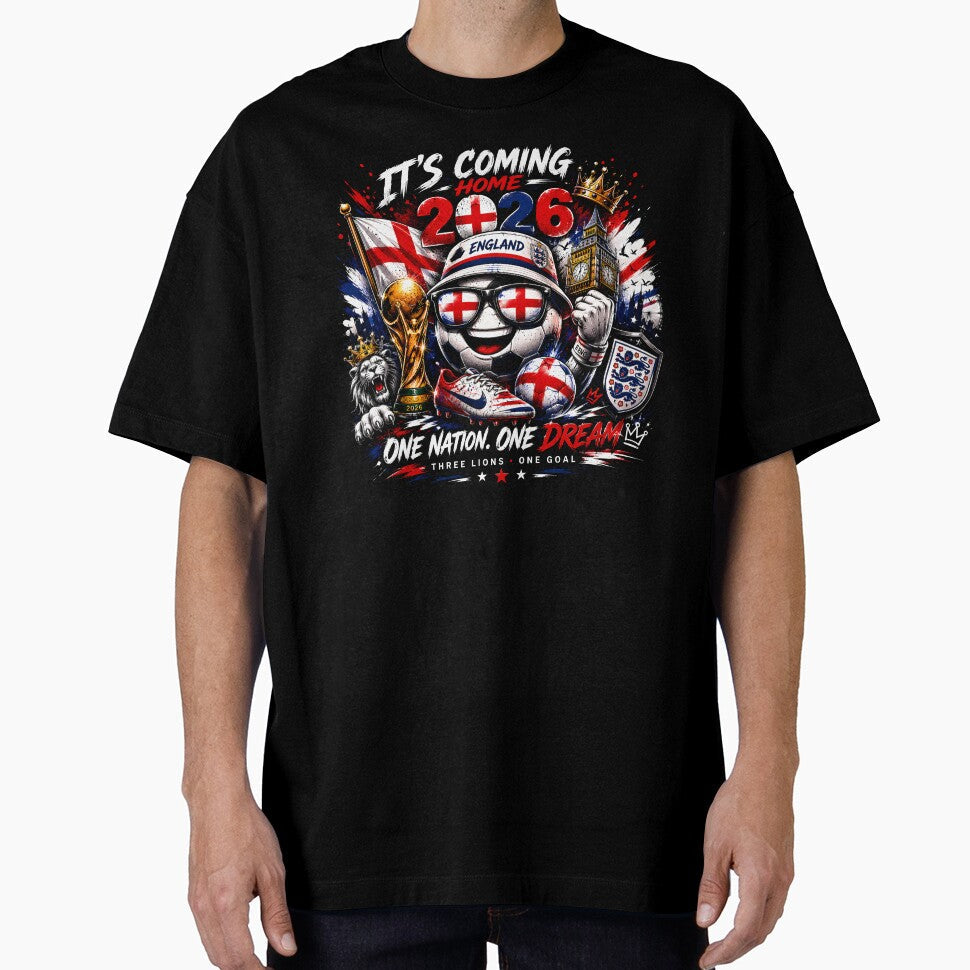 English Knight Football World Cup by Redfield - Adult & Kids T-Shirts, Sweatshirts & Hoodies apparel design preview 1