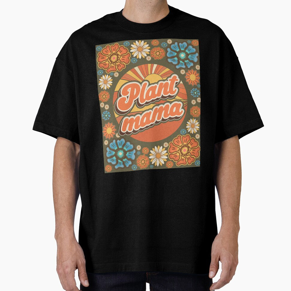 Mother day plant lover groovy sarcastic quote mama by - Adult & Kids T-Shirts, Sweatshirts & Hoodies apparel design preview 1