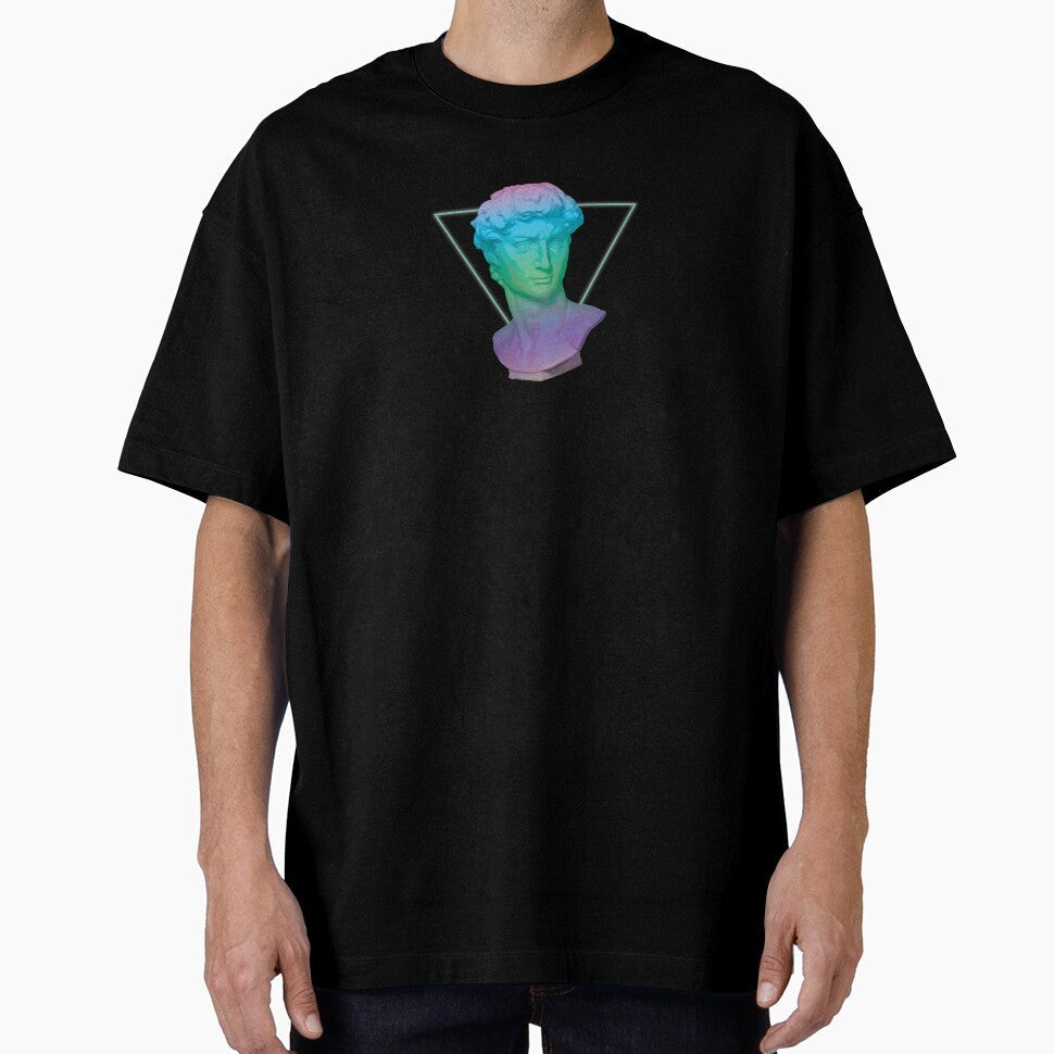Vaporwave Statue by Apenimon - Adult & Kids T-Shirts, Sweatshirts & Hoodies apparel design preview 1