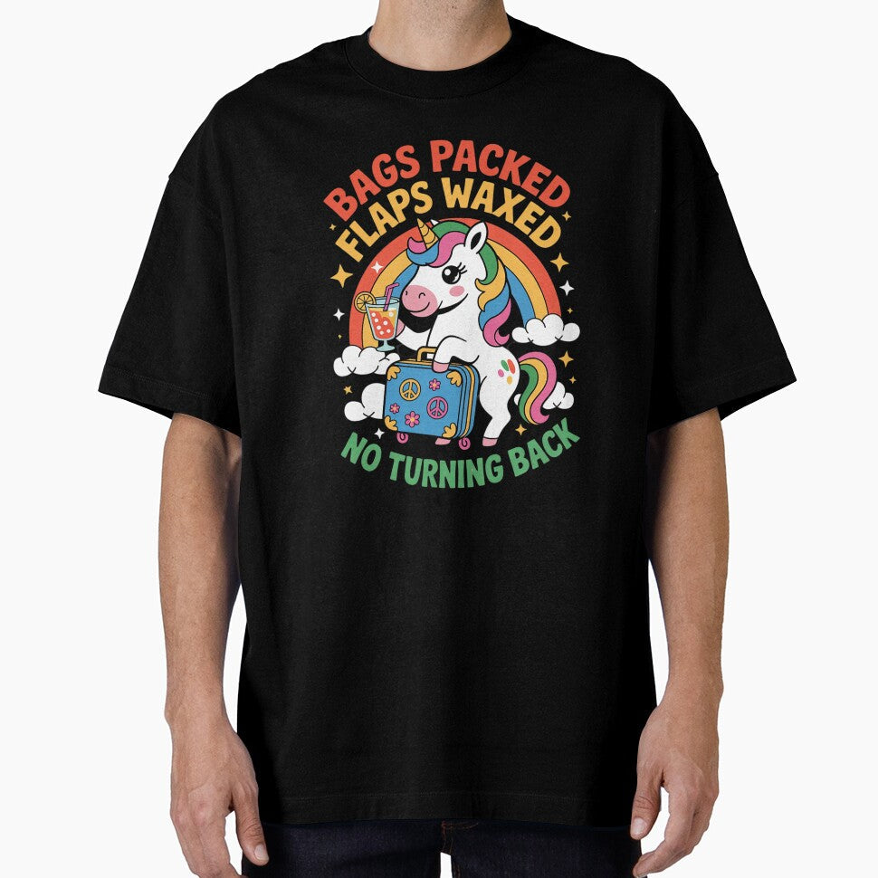 Bags Packed Flaps Waxed Inappropriate Travel - Adult & Kids T-Shirts, Sweatshirts & Hoodies apparel design preview 1