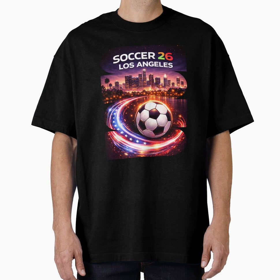 Los Angeles Soccer 2026 26 CA Fan California Graphic - Adult & Kids T-Shirts, Sweatshirts & Hoodies apparel design preview 1
