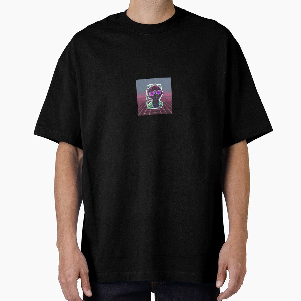 Neon Cyber Meme Energy Sticker by Artritz - Adult & Kids T-Shirts, Sweatshirts & Hoodies apparel design preview 1