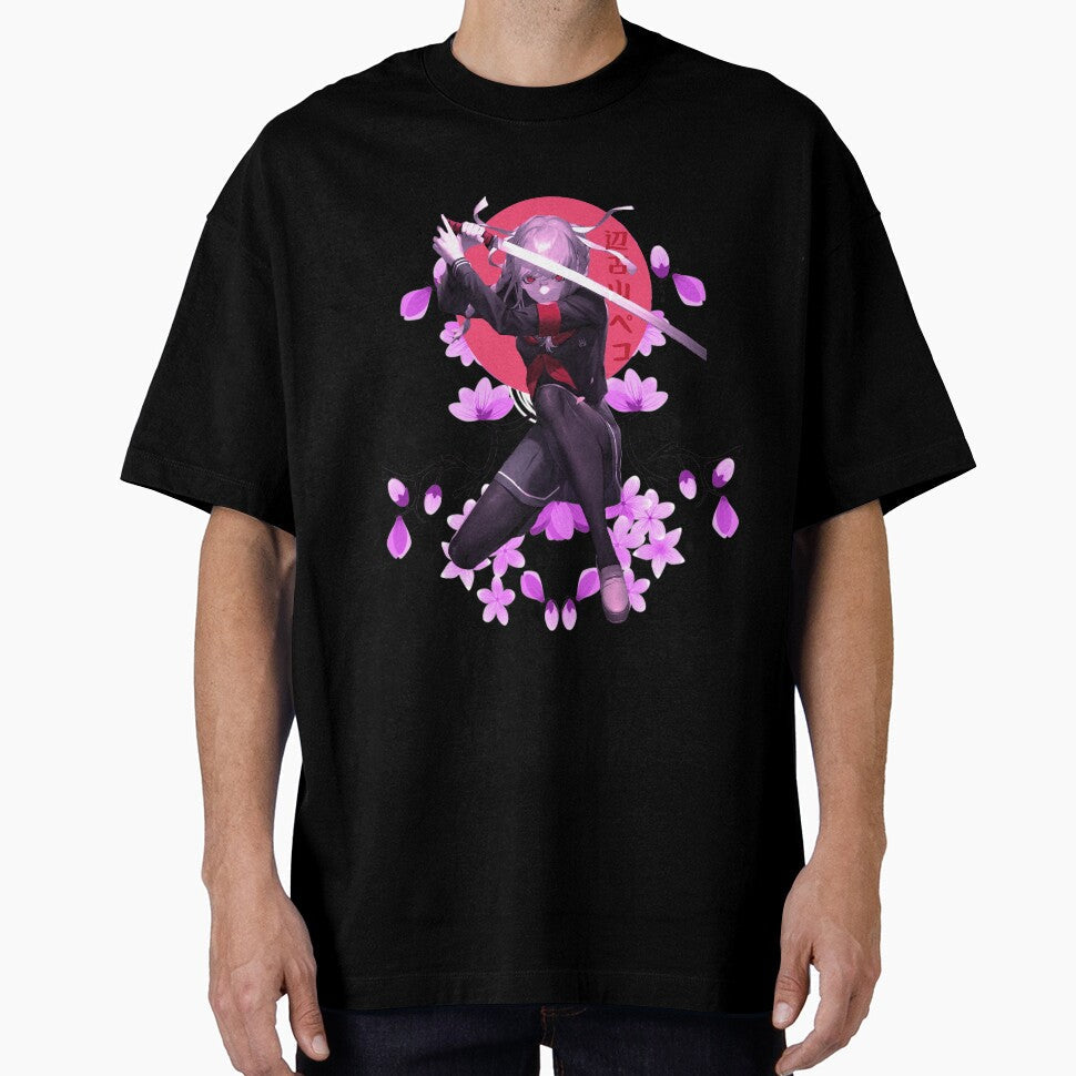 Peko Pekoyama Danganronpa V3 Vaporwave 90s Anime - Adult & Kids T-Shirts, Sweatshirts & Hoodies apparel design preview 1