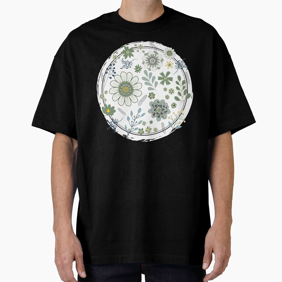 Groovy Flowers by TurquoiseBird - Adult & Kids T-Shirts, Sweatshirts & Hoodies apparel design preview 1