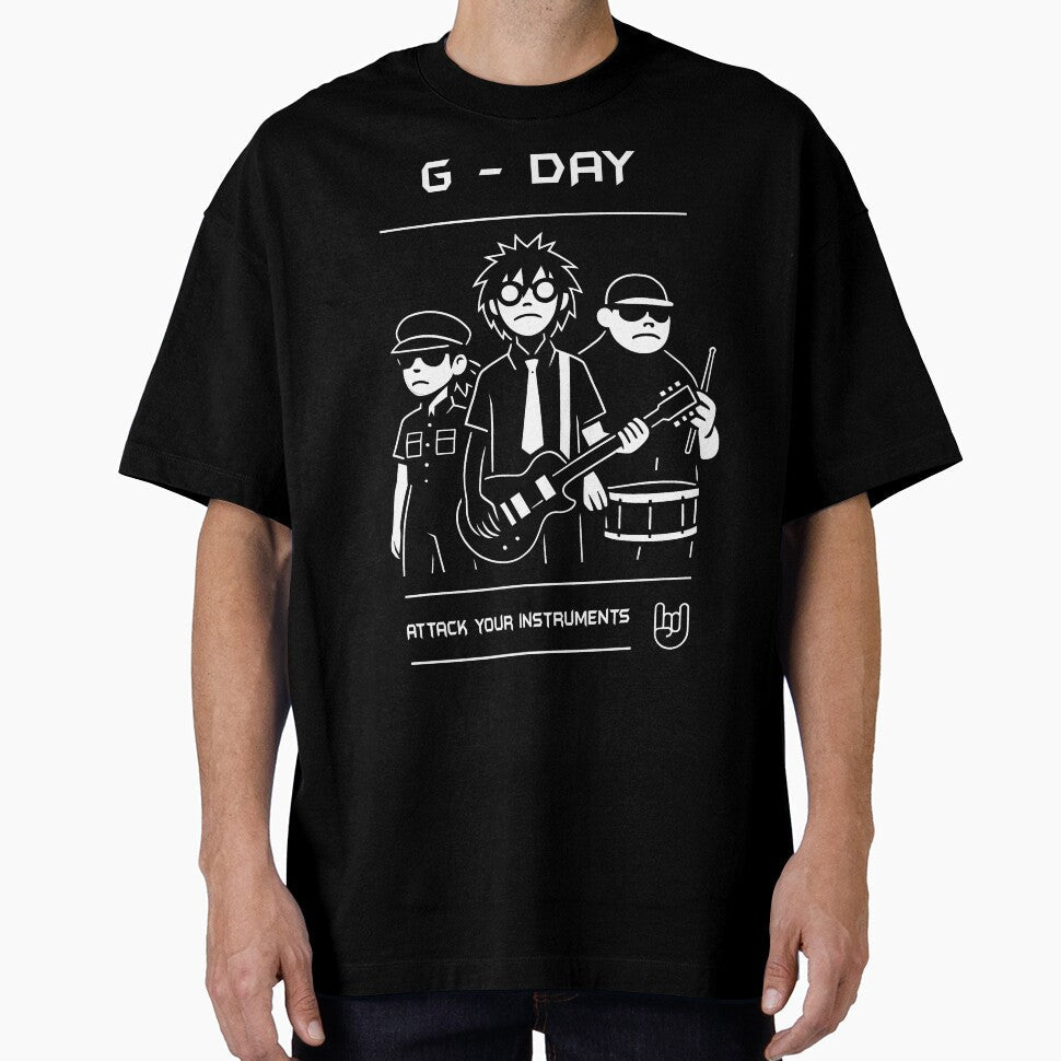 G-DAY Attack Your Instruments by GyifinLee - Adult & Kids T-Shirts, Sweatshirts & Hoodies apparel design preview 1
