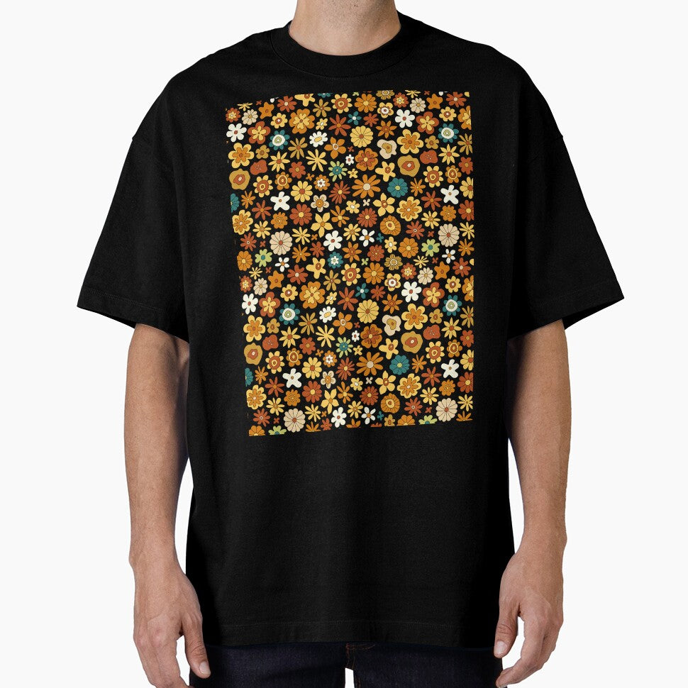 Groovy Floral Pattern by kristineamae - Adult & Kids T-Shirts, Sweatshirts & Hoodies apparel design preview 1