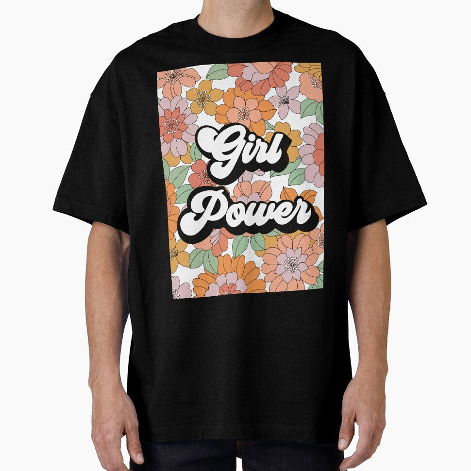 GIRL POWER by hannahmossss - Adult & Kids T-Shirts, Sweatshirts & Hoodies apparel design preview 1