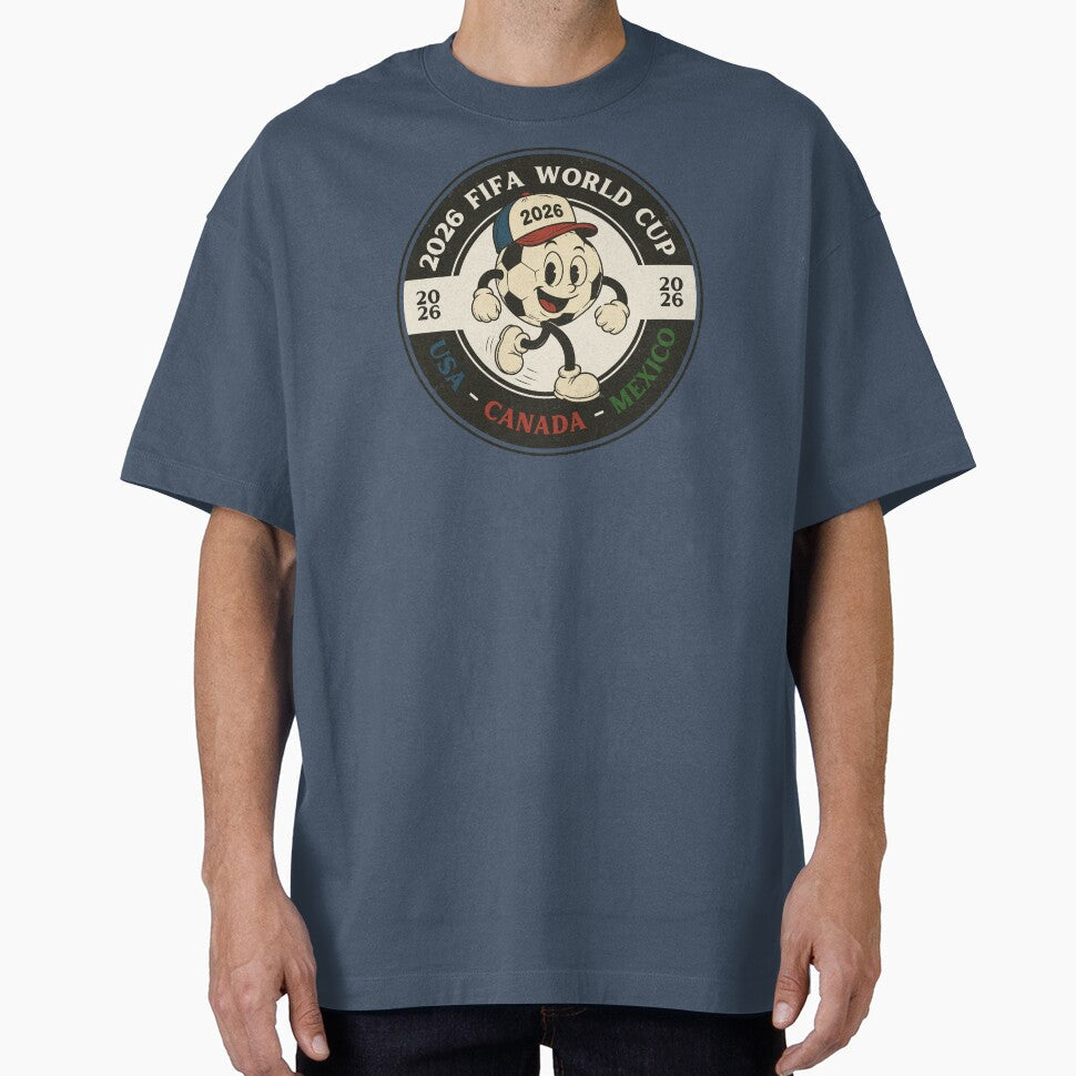 2026 World Cup Vintage Style by LunarDesignzz - Adult & Kids T-Shirts, Sweatshirts & Hoodies apparel design preview 1