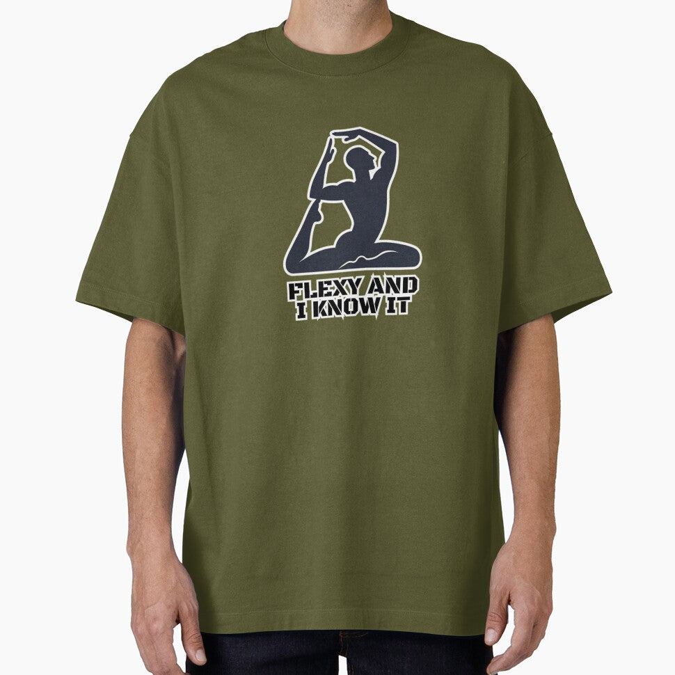 Flexy and I know it by DShirtRepublic - Adult & Kids T-Shirts, Sweatshirts & Hoodies apparel design preview 1