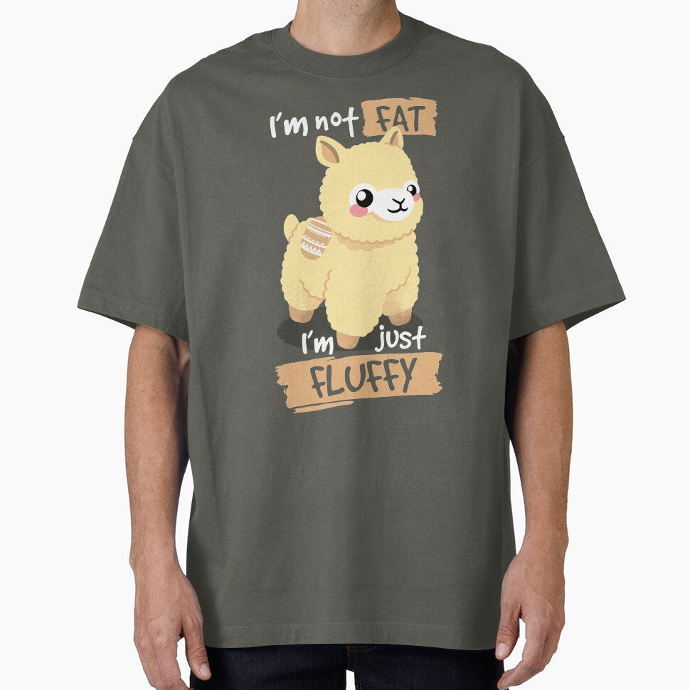 Alpaca just fluffy by NemiMakeit - Adult & Kids T-Shirts, Sweatshirts & Hoodies apparel design preview 1