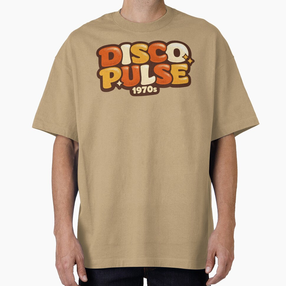 DISCO PULSE 1970s Decade Aesthetics (Music Edition - Adult & Kids T-Shirts, Sweatshirts & Hoodies apparel design preview 1