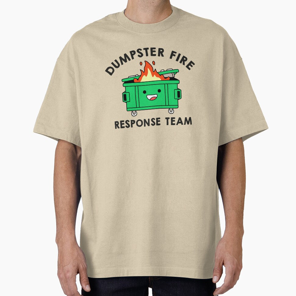 Dumpster Fire Response Team by NQArtist - Adult & Kids T-Shirts, Sweatshirts & Hoodies apparel design preview 1