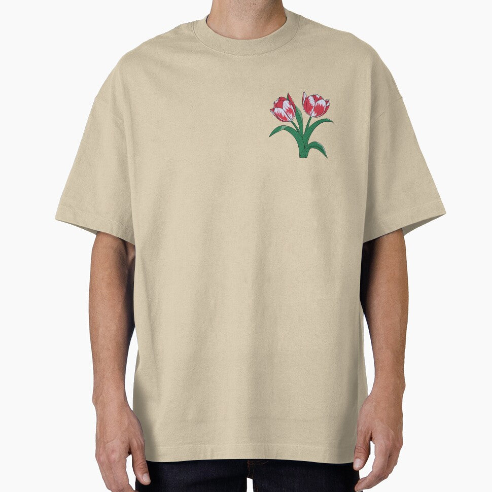 Red Tulips by kgbgallery - Adult & Kids T-Shirts, Sweatshirts & Hoodies apparel design preview 1