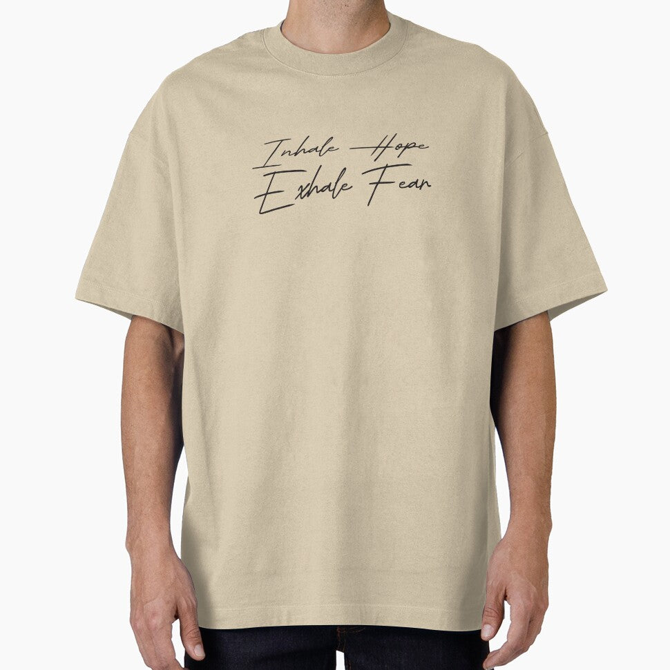 Yoga saying inhale exhale by LioPart - Adult & Kids T-Shirts, Sweatshirts & Hoodies apparel design preview 1