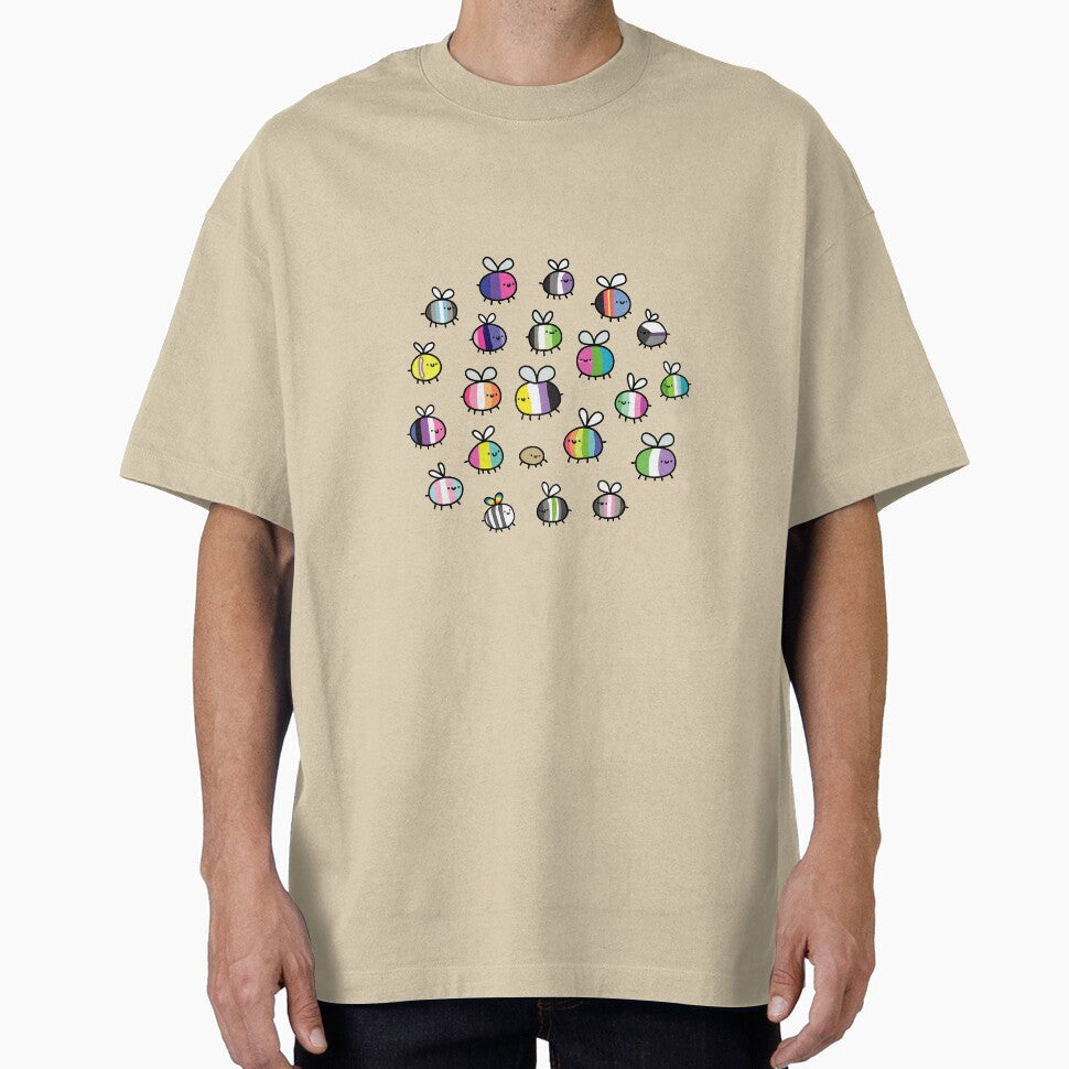Bees by TeaBag114 - Adult & Kids T-Shirts, Sweatshirts & Hoodies apparel design preview 1