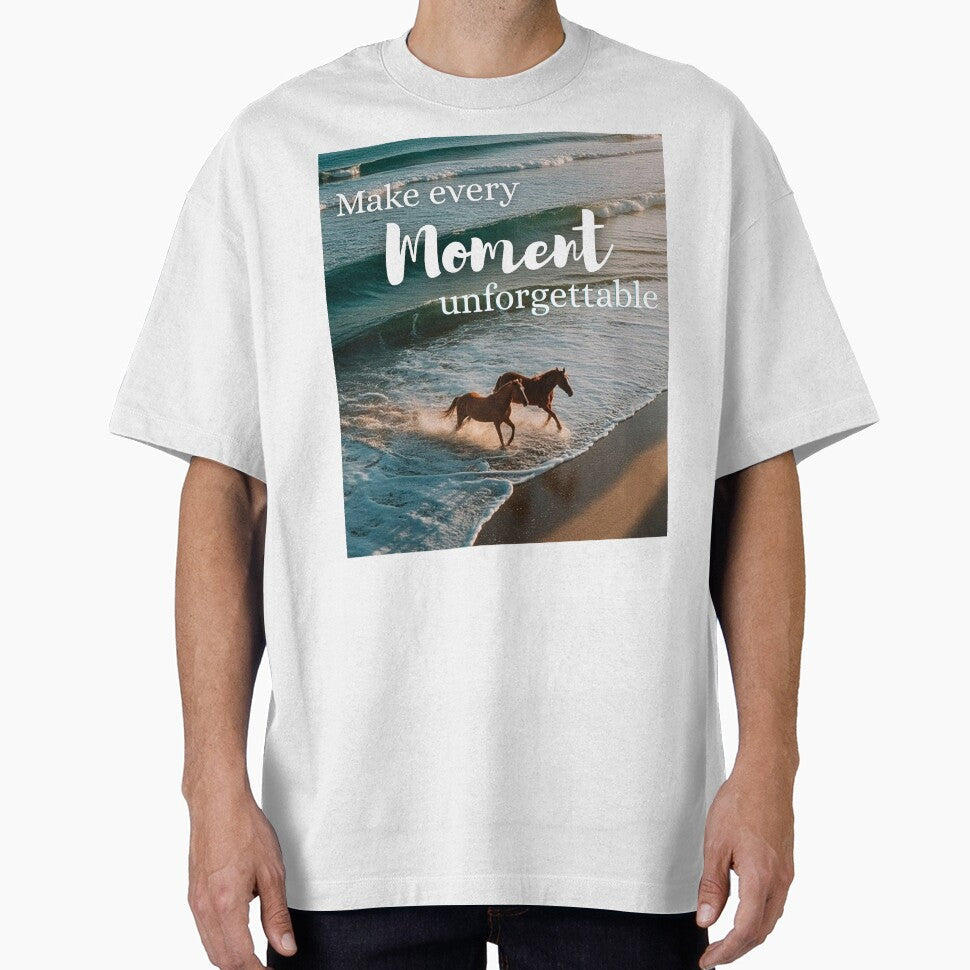 Design Make every moment unforgettable by Valiabeth - Adult & Kids T-Shirts, Sweatshirts & Hoodies apparel design preview 1