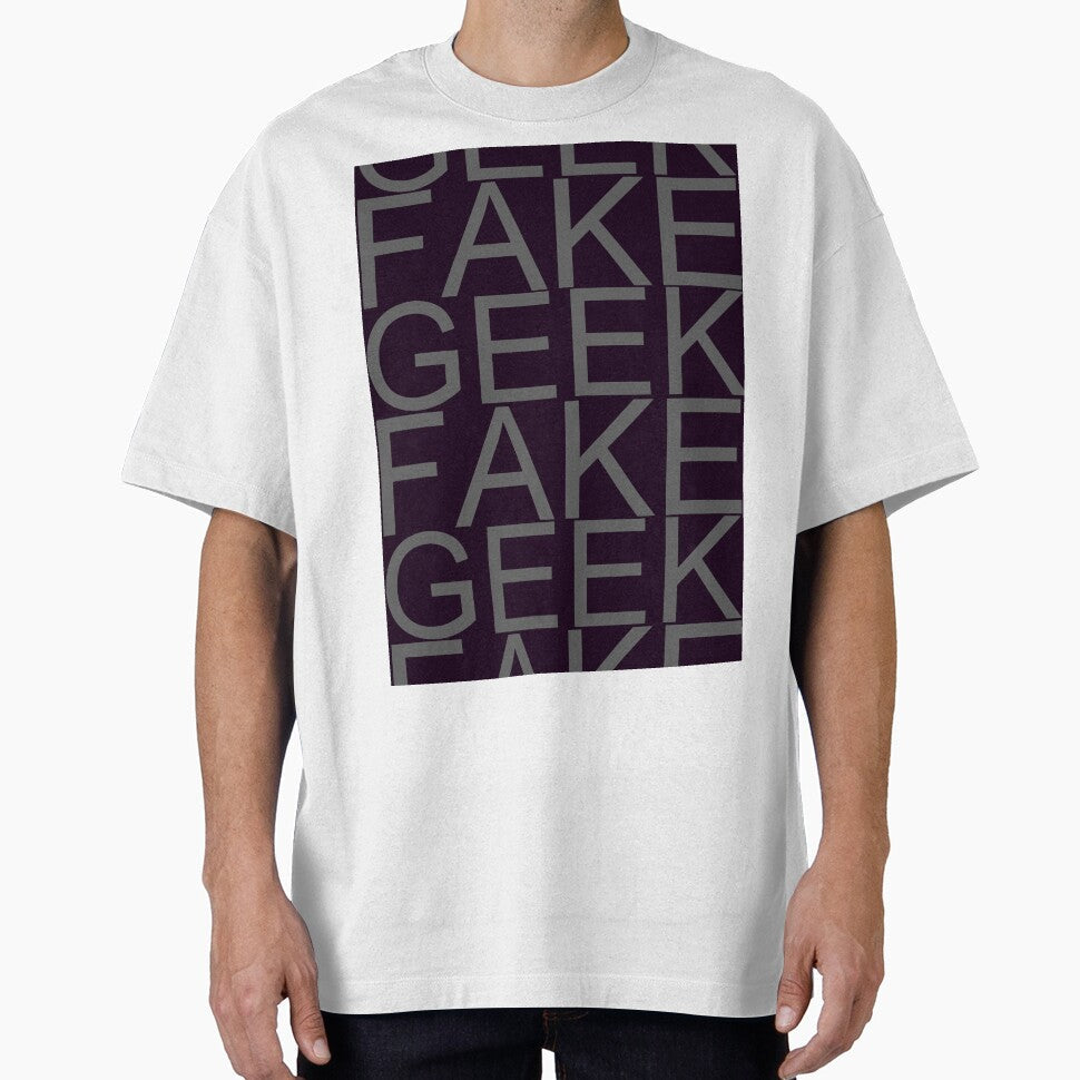 Fake Geek by neveratrest - Adult & Kids T-Shirts, Sweatshirts & Hoodies apparel design preview 1