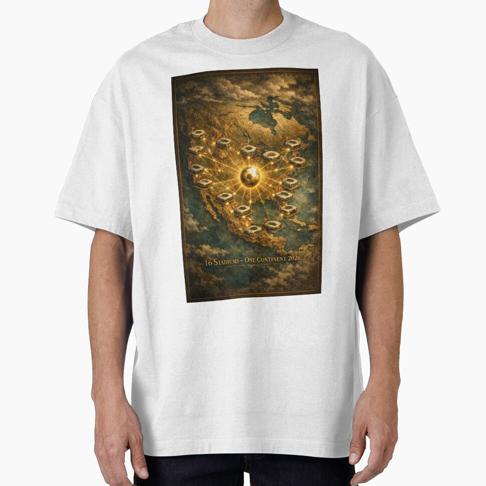 2026 Stadium Network Map Poster by BrickByDream - Adult & Kids T-Shirts, Sweatshirts & Hoodies apparel design preview 1