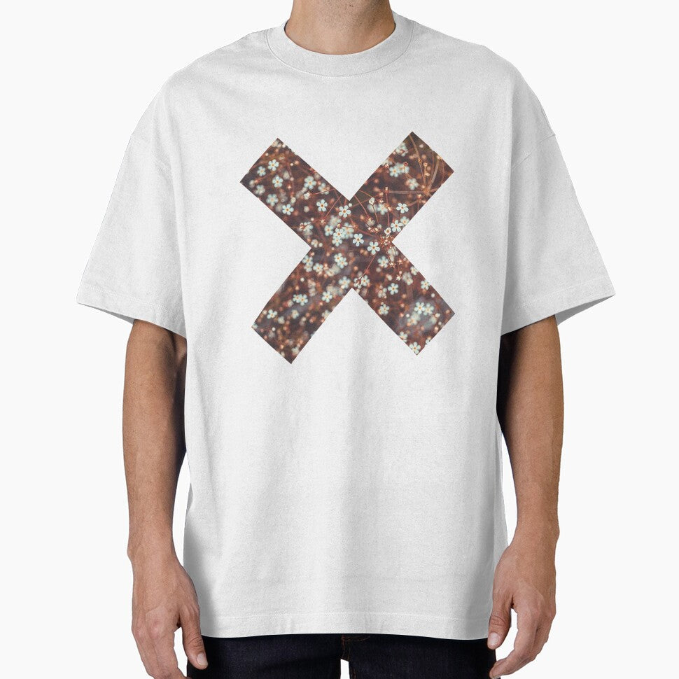 White Flower X by Lil-Salt - Adult & Kids T-Shirts, Sweatshirts & Hoodies apparel design preview 1