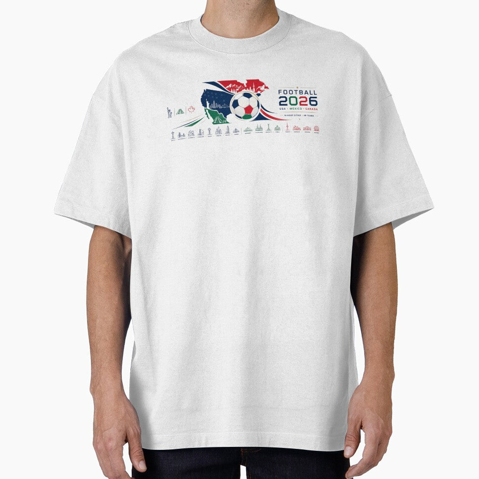 Football 2026 Mug, Minimal USA Mexico Canada Soccer - Adult & Kids T-Shirts, Sweatshirts & Hoodies apparel design preview 1