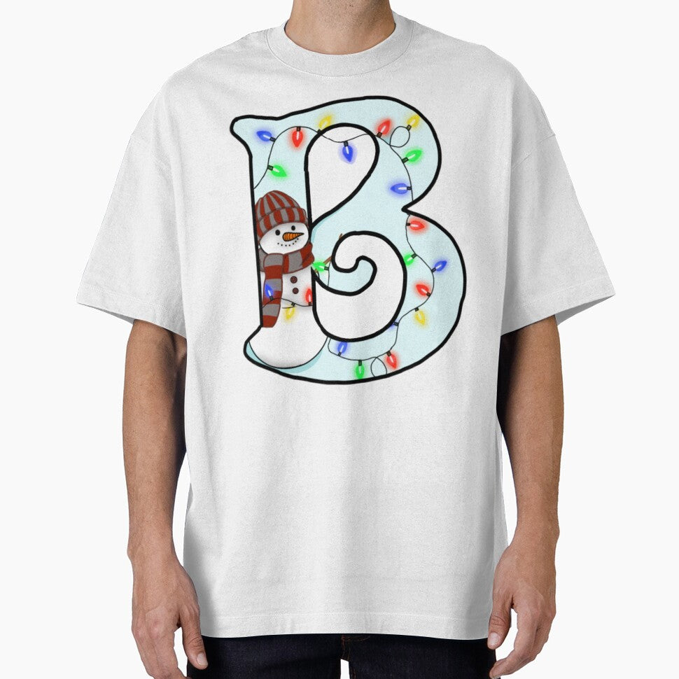Holiday themed letter B by Artistkhg - Adult & Kids T-Shirts, Sweatshirts & Hoodies apparel design preview 1