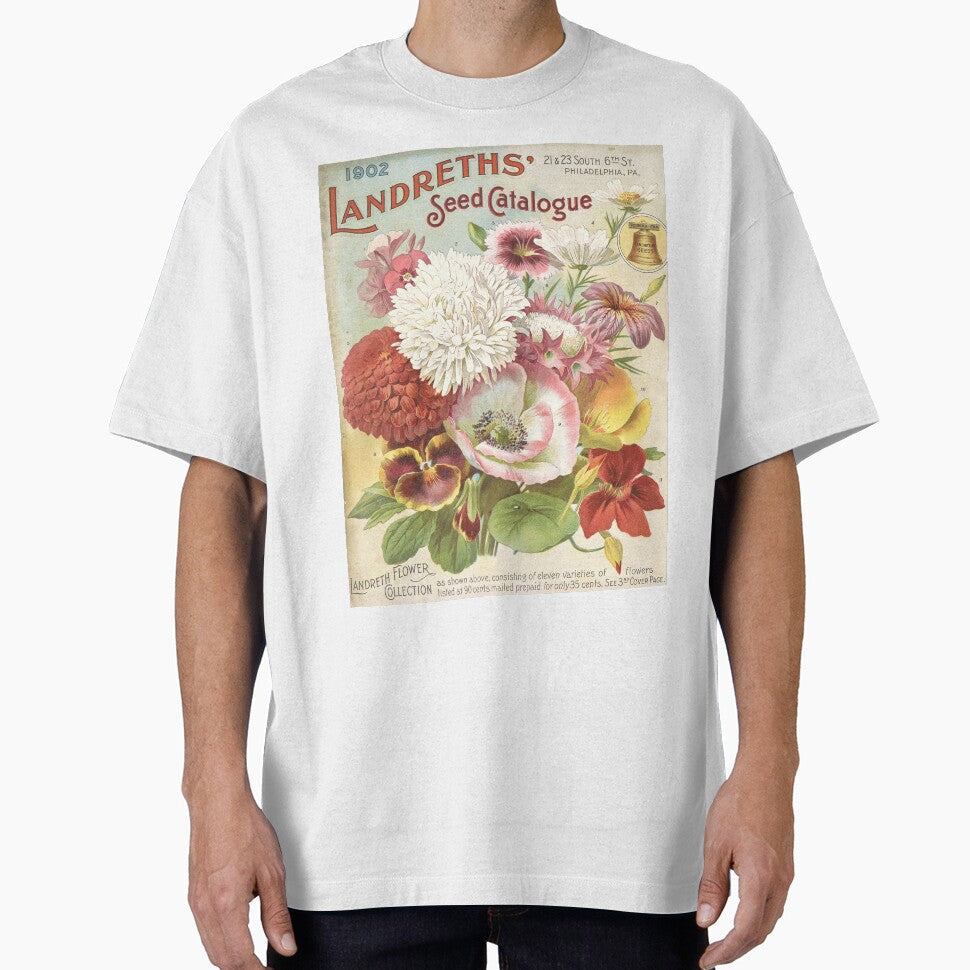 Landreths Seed Catalogue. by killies - Adult & Kids T-Shirts, Sweatshirts & Hoodies apparel design preview 1