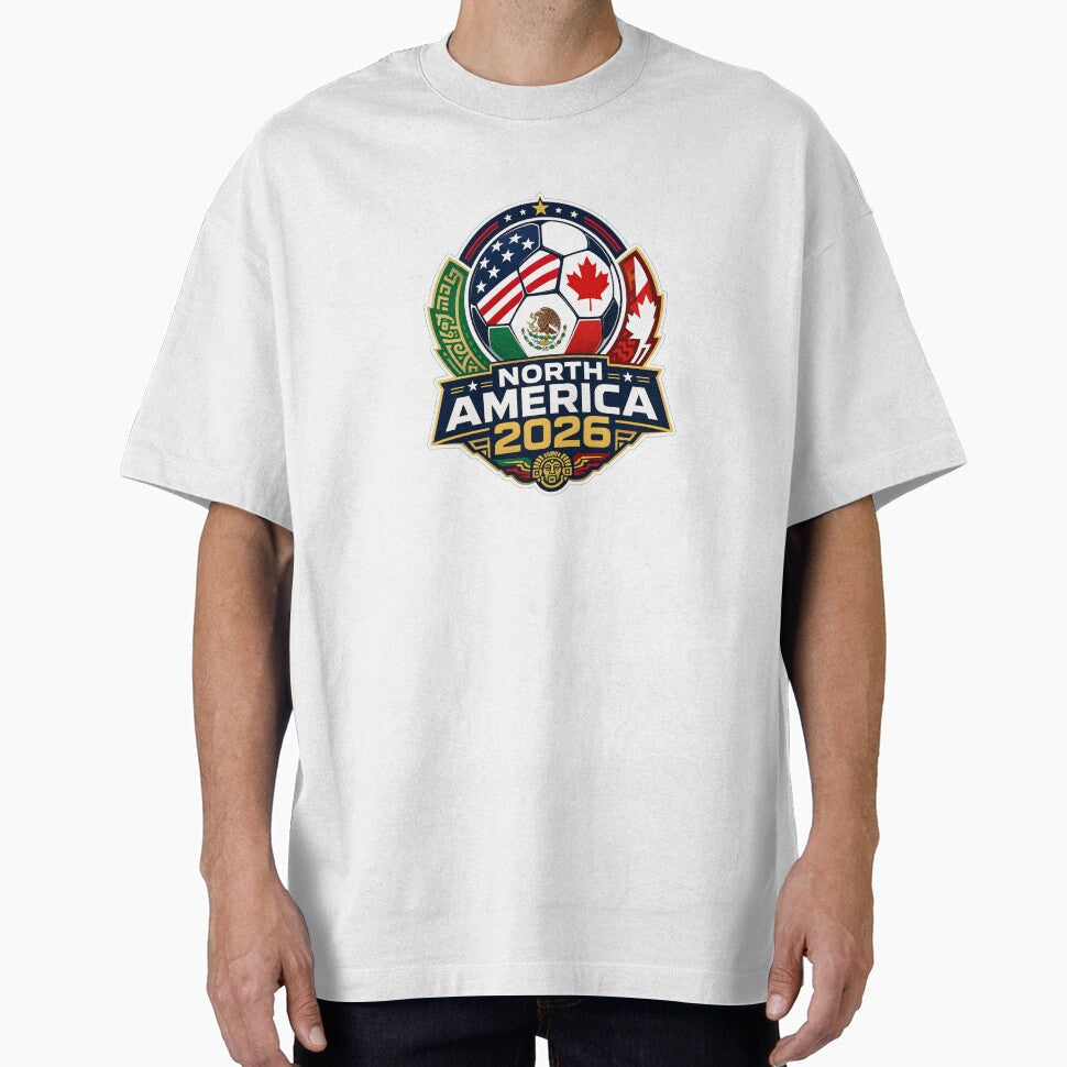 America 2026 Soccer Unity Graphic by Atlant11 - Adult & Kids T-Shirts, Sweatshirts & Hoodies apparel design preview 1