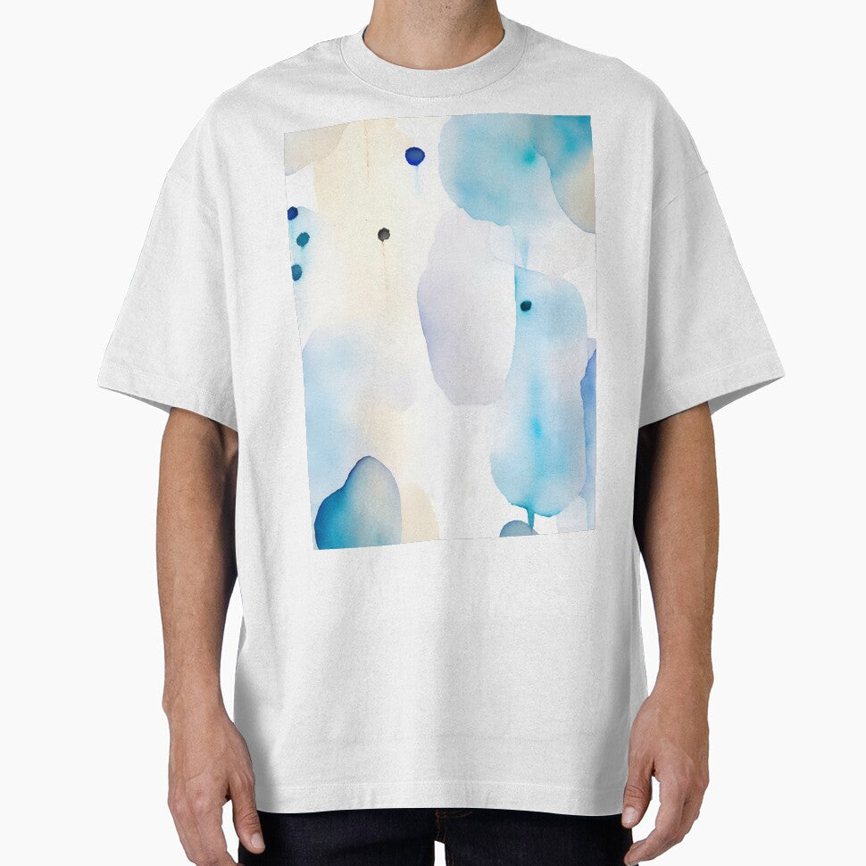 Fluid Simplicity Serene Watercolor Brush Strokes in - Adult & Kids T-Shirts, Sweatshirts & Hoodies apparel design preview 1