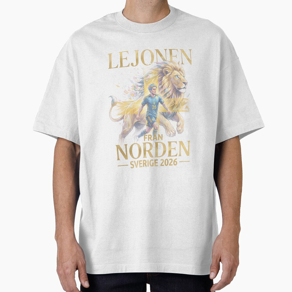 Lejonen Fran Norden Sweden World Cup 2026 by - Adult & Kids T-Shirts, Sweatshirts & Hoodies apparel design preview 1