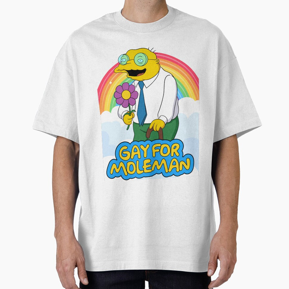 Gay For Moleman by rockbottomau - Adult & Kids T-Shirts, Sweatshirts & Hoodies apparel design preview 1