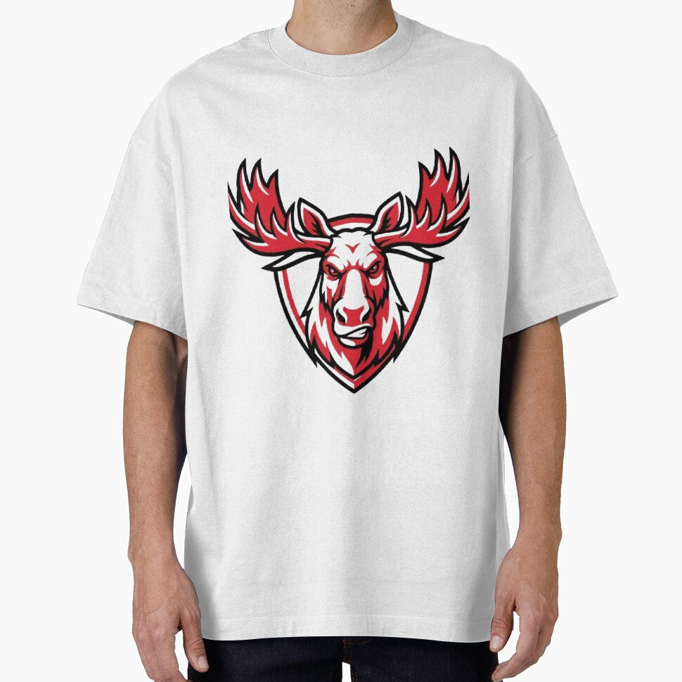 Canada Soccer Moose Canadian Football Fan 2026 Emblem - Adult & Kids T-Shirts, Sweatshirts & Hoodies apparel design preview 1