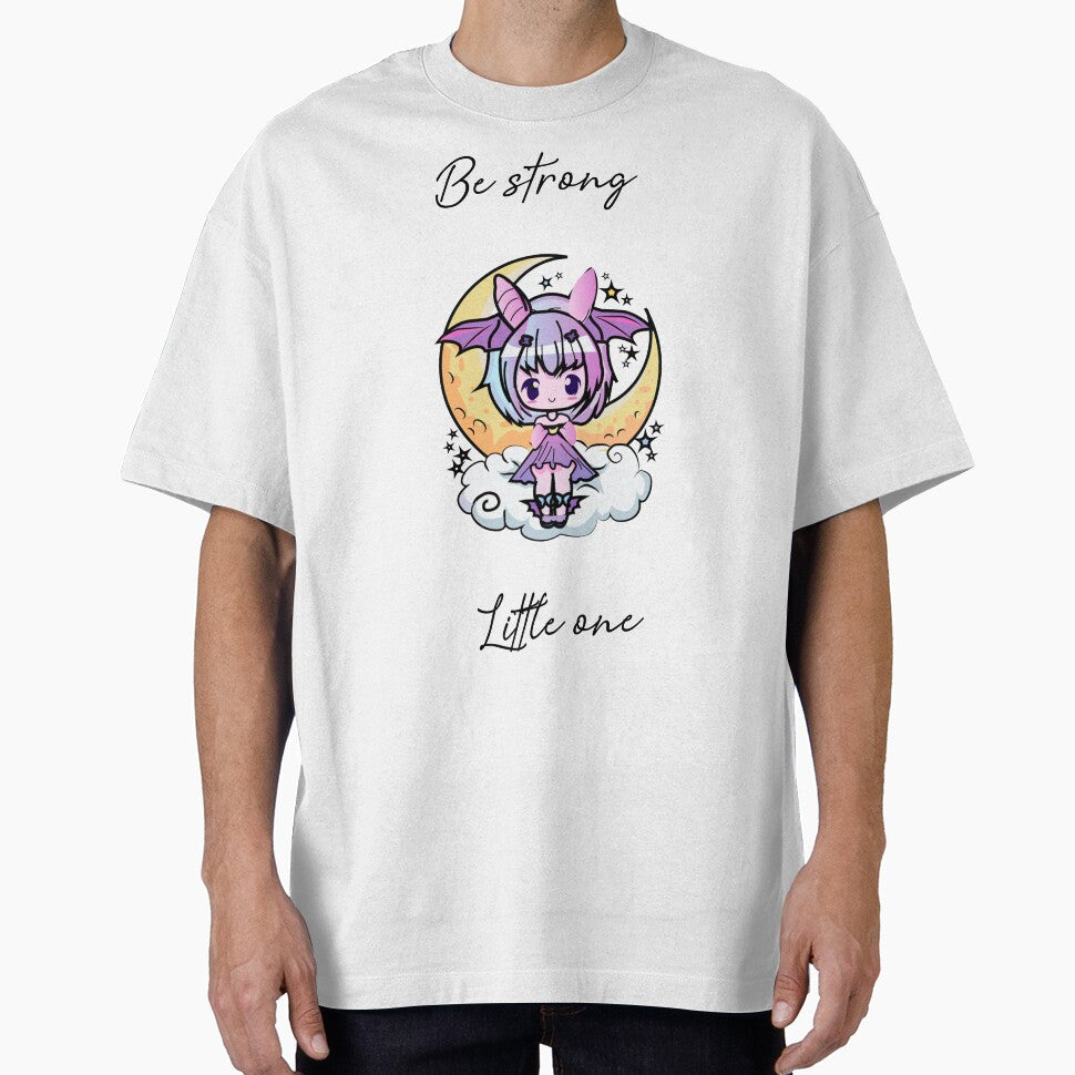 Creepy kawaii sticker with a quote by Zakaria-4 - Adult & Kids T-Shirts, Sweatshirts & Hoodies apparel design preview 1
