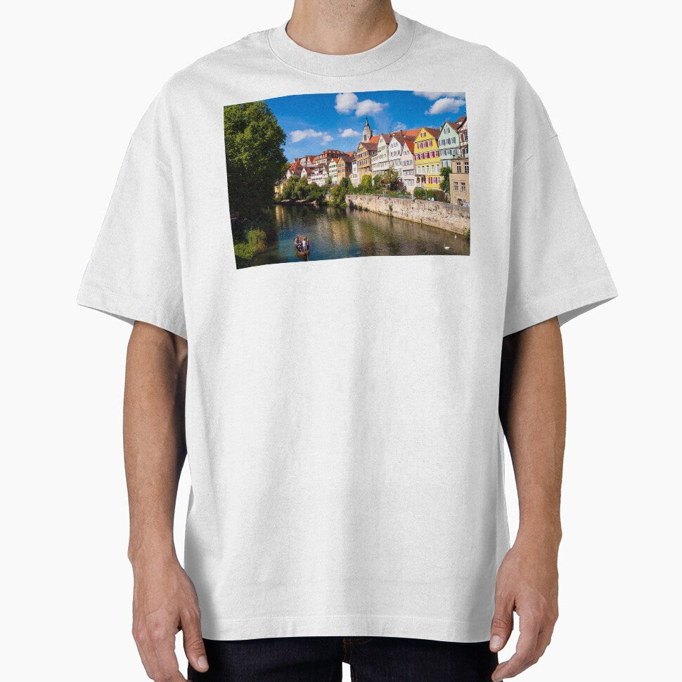 Tübingen Germany by scenerymerch - Adult & Kids T-Shirts, Sweatshirts & Hoodies apparel design preview 1