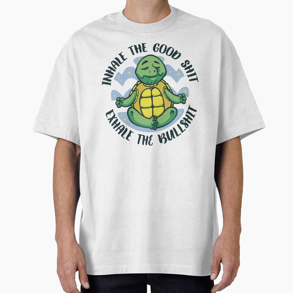 Yoga Turtle by XCIV - Adult & Kids T-Shirts, Sweatshirts & Hoodies apparel design preview 1
