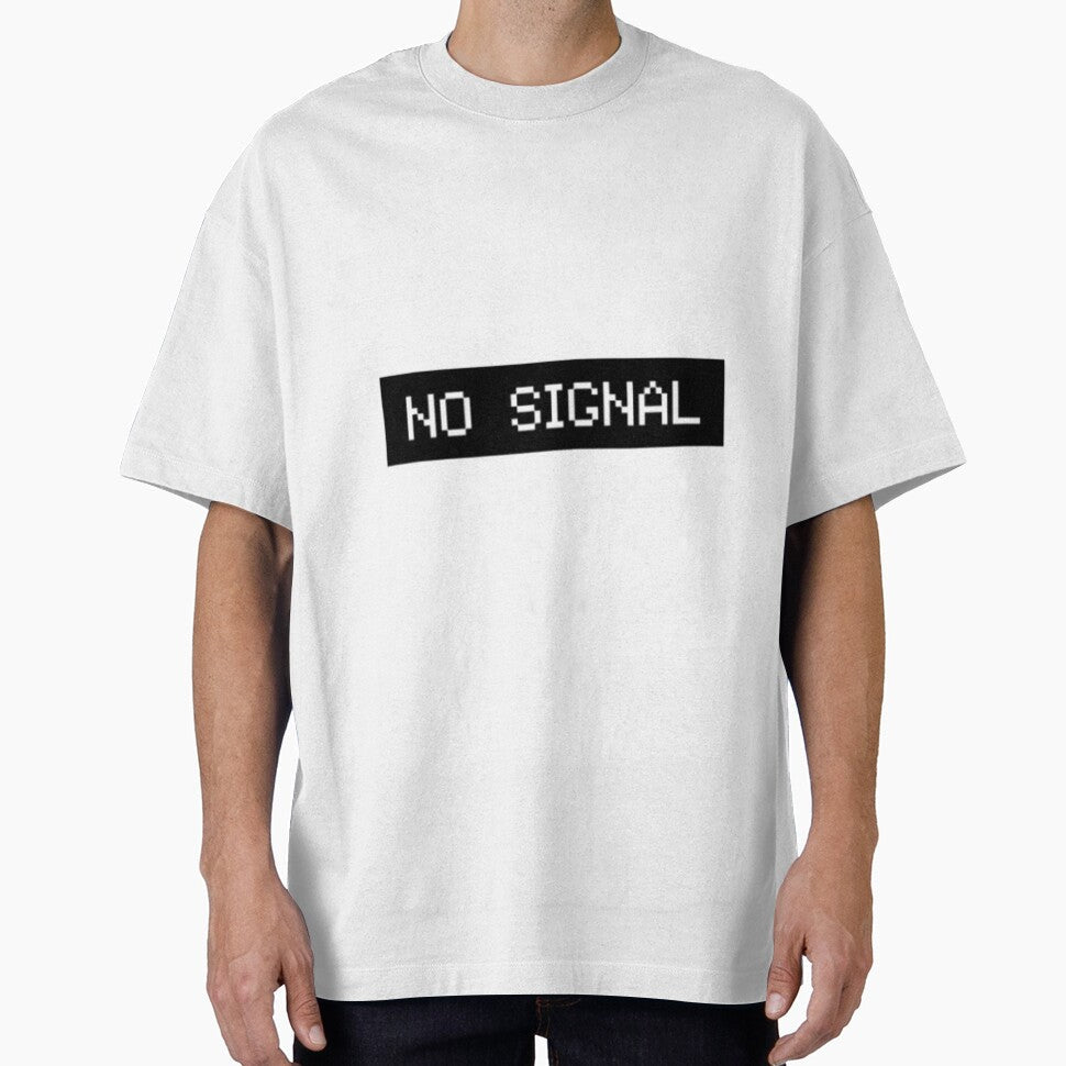 NO SIGNAL by MellowAesthetic - Adult & Kids T-Shirts, Sweatshirts & Hoodies apparel design preview 1
